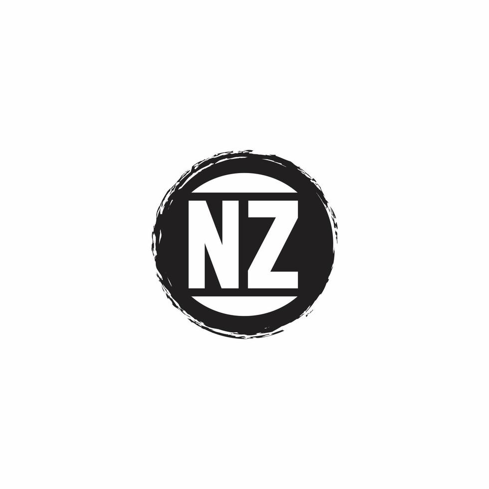 Logo monogram design template vector