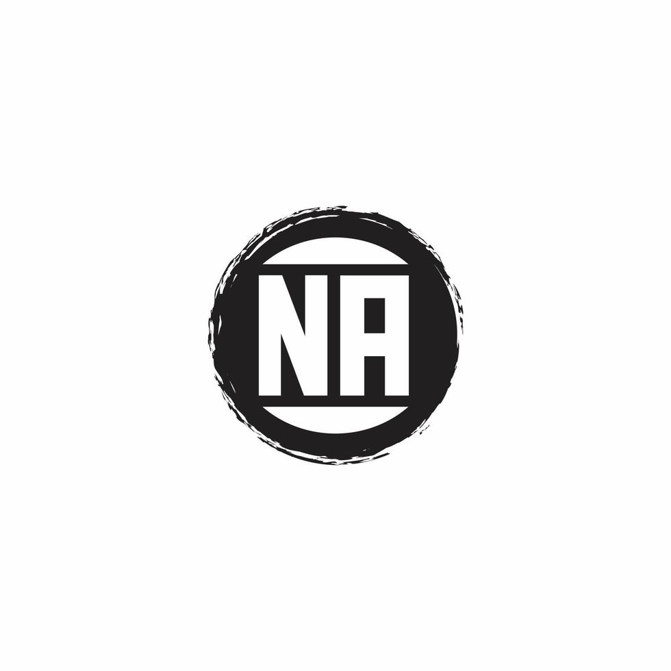 Logo monogram design template vector