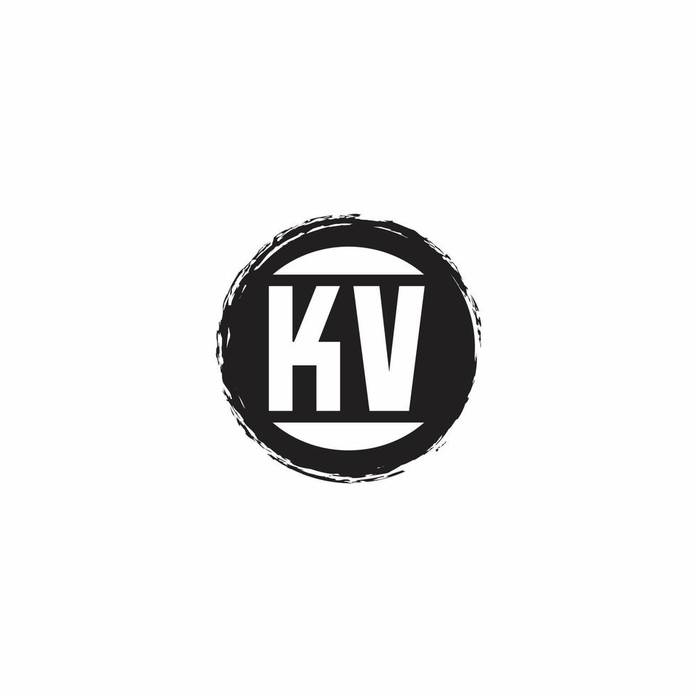 Logo monogram design template vector