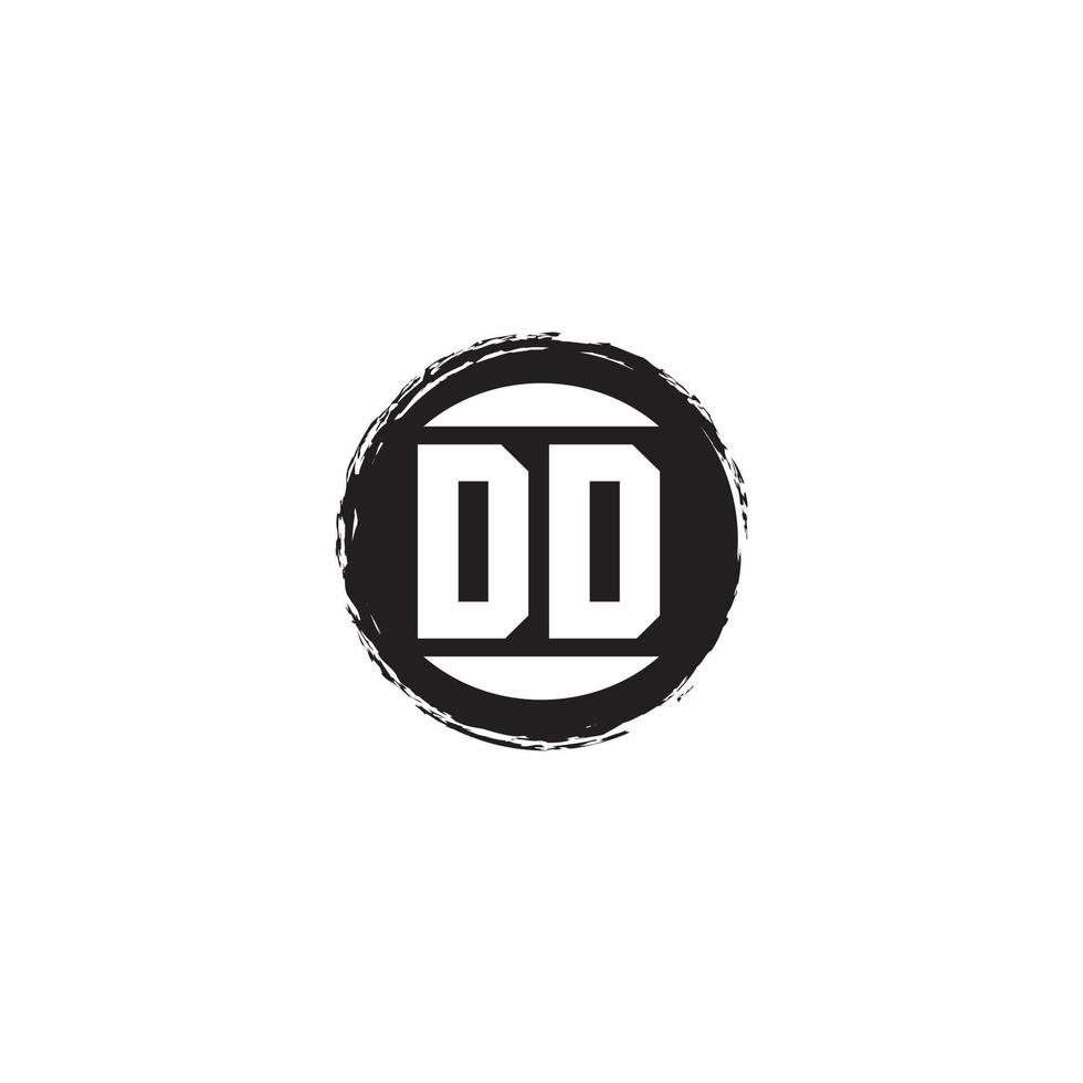 Logo monogram design template vector