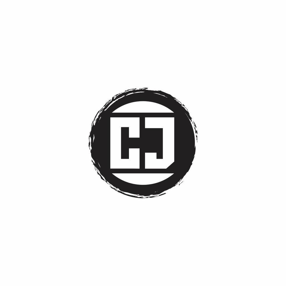 Logo monogram design template vector