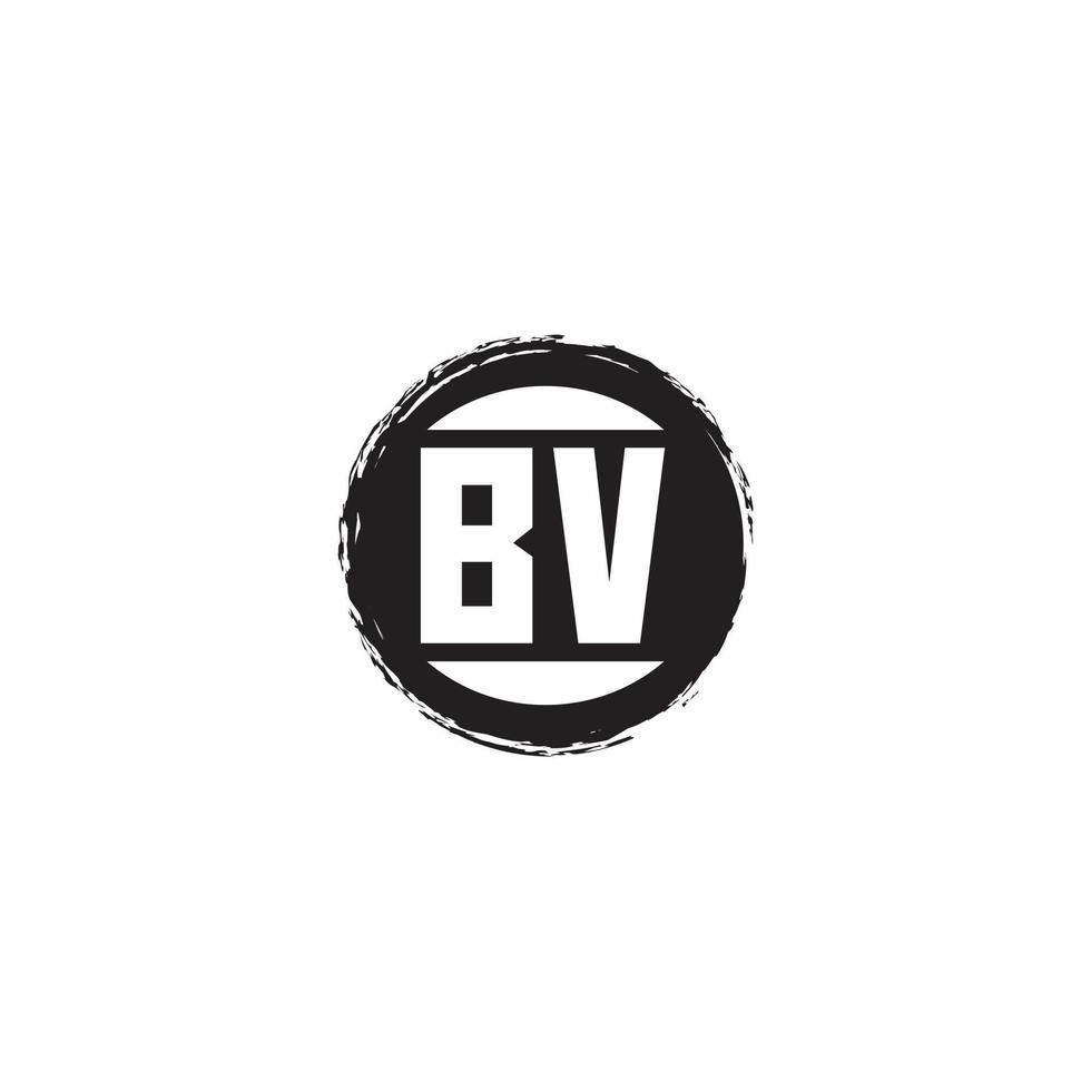 Logo monogram design template vector
