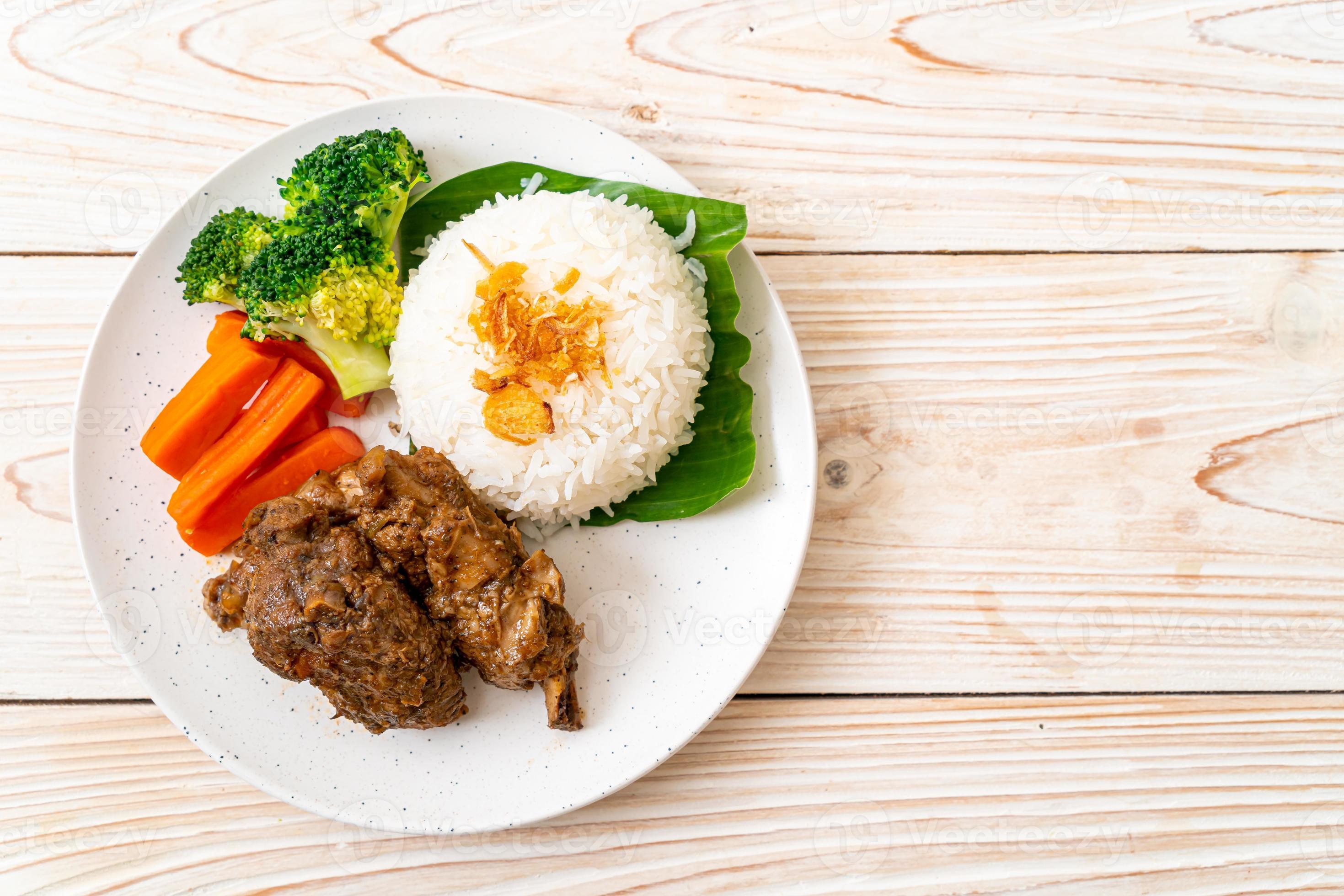 Baked Pork Ribs with Sauce 3006794 Stock Photo at Vecteezy