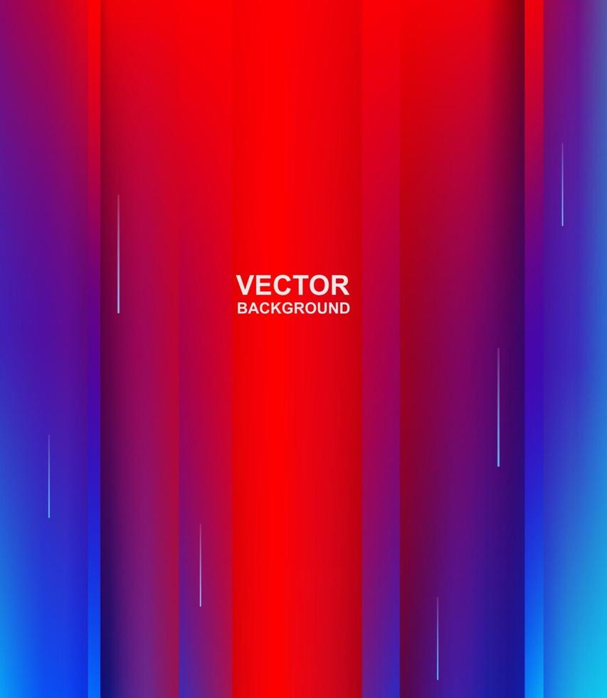 Abstract. Colorful geometric shape overlap background. vector