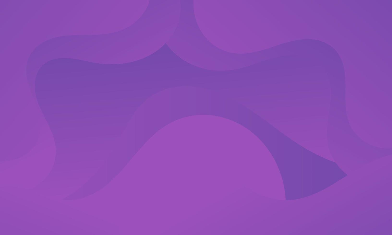 Abstract Purple Fluid Wave Background vector