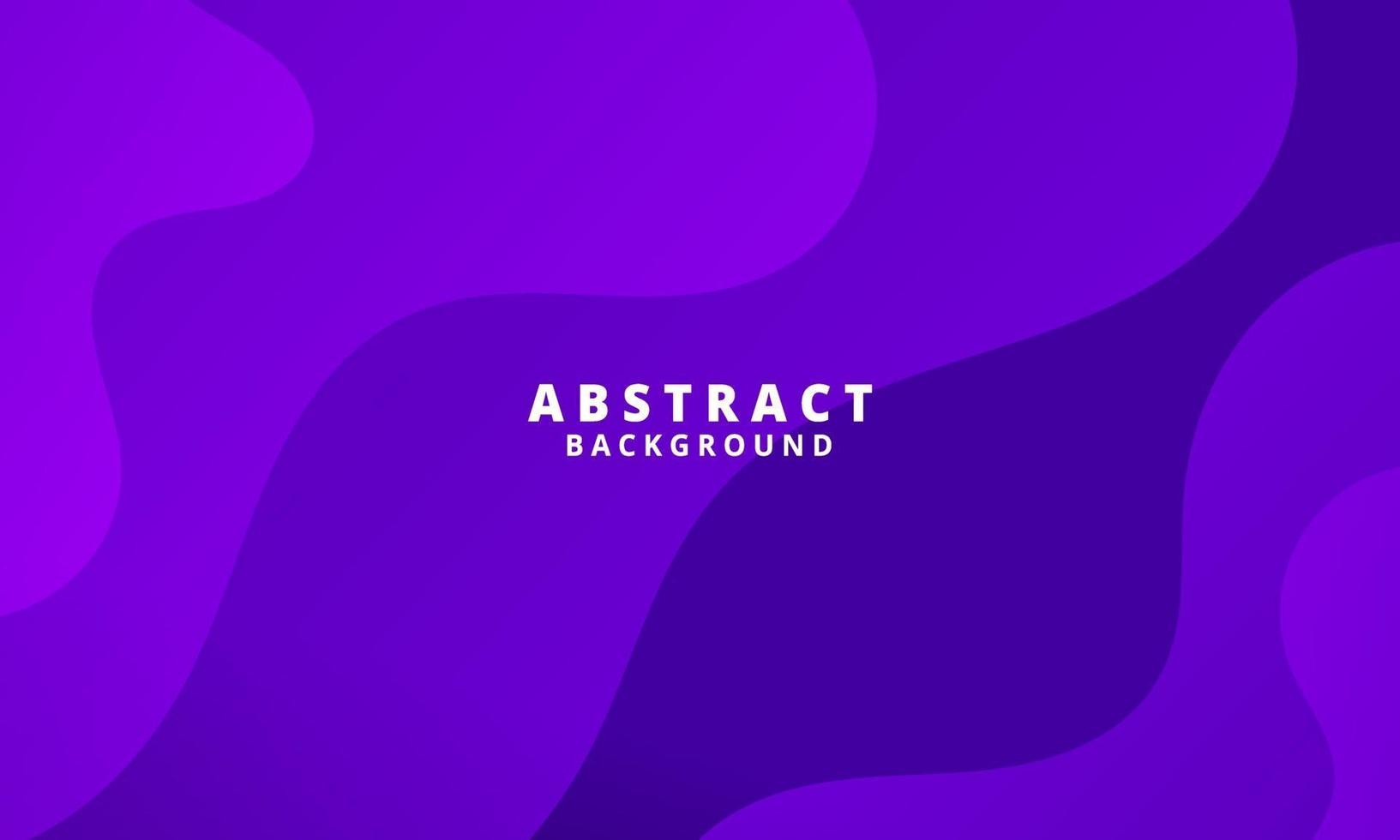 Abstract Purple Fluid Wave Background vector