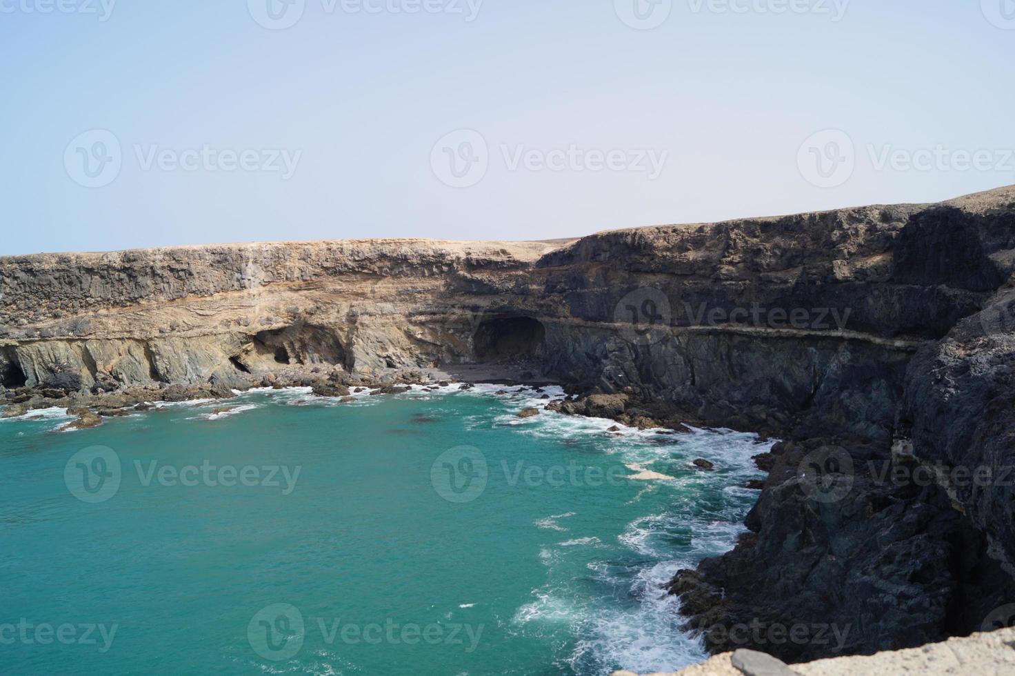 las cuevas de ajuy - fuerteventura - españa foto