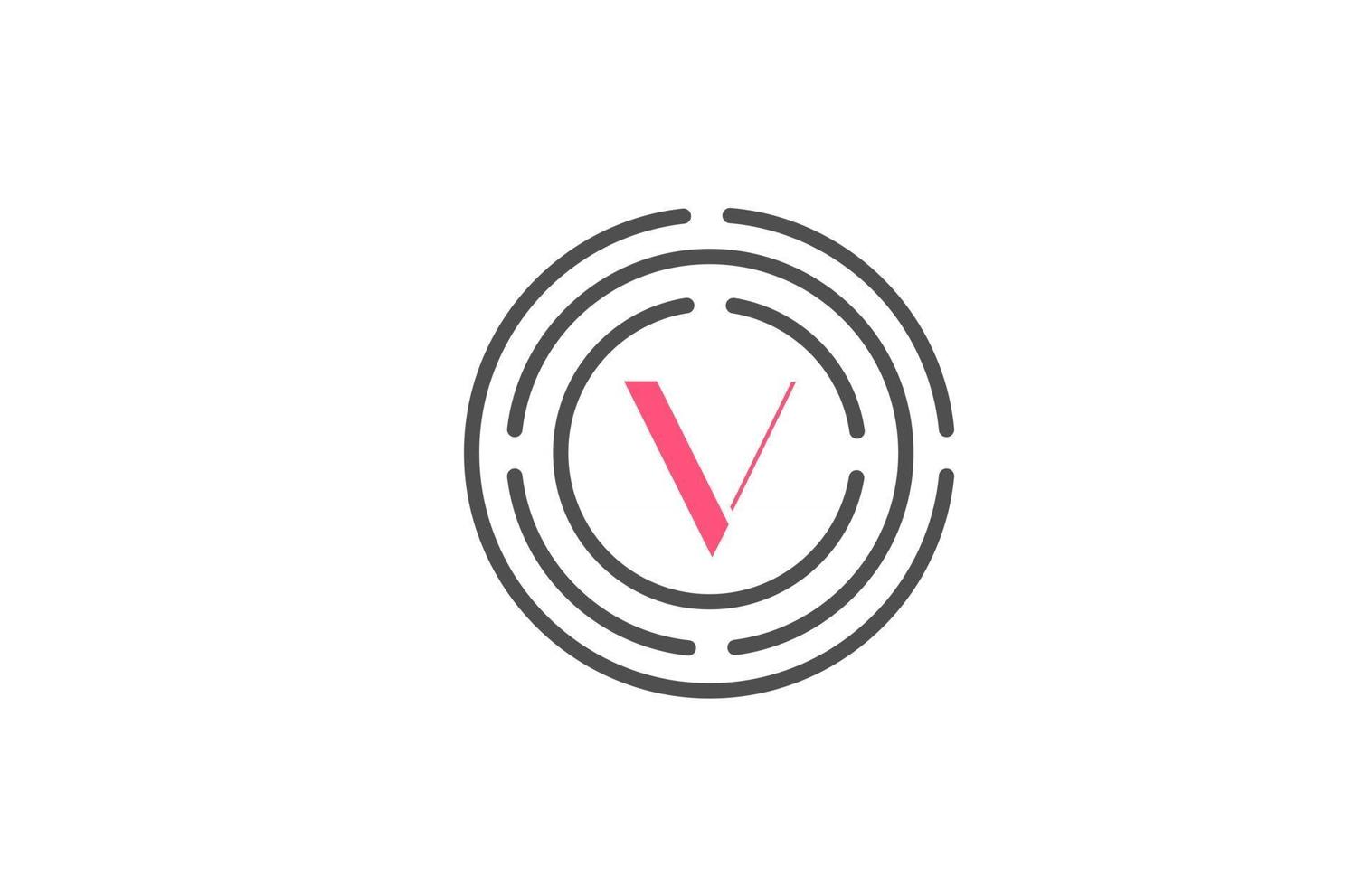 Diseño de logotipo de icono de letra del alfabeto. plantilla de empresa y negocio vector