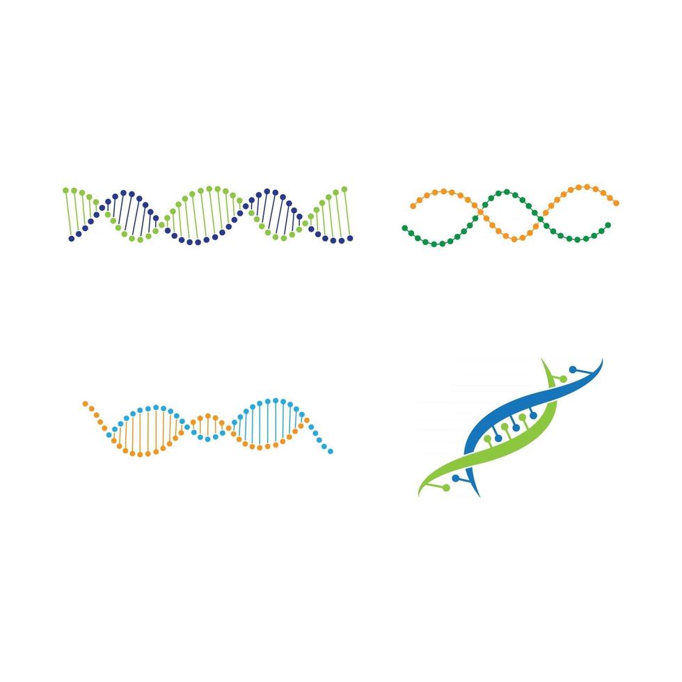 dna logo images illustration vector