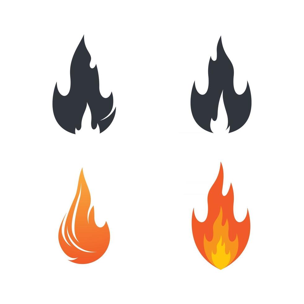 Fire logo images vector