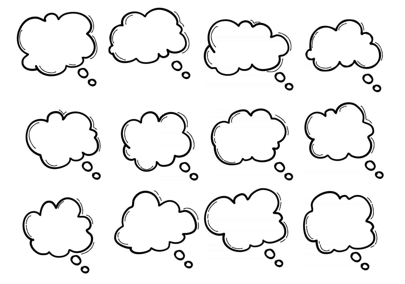 Comic Speech Bubbles vector