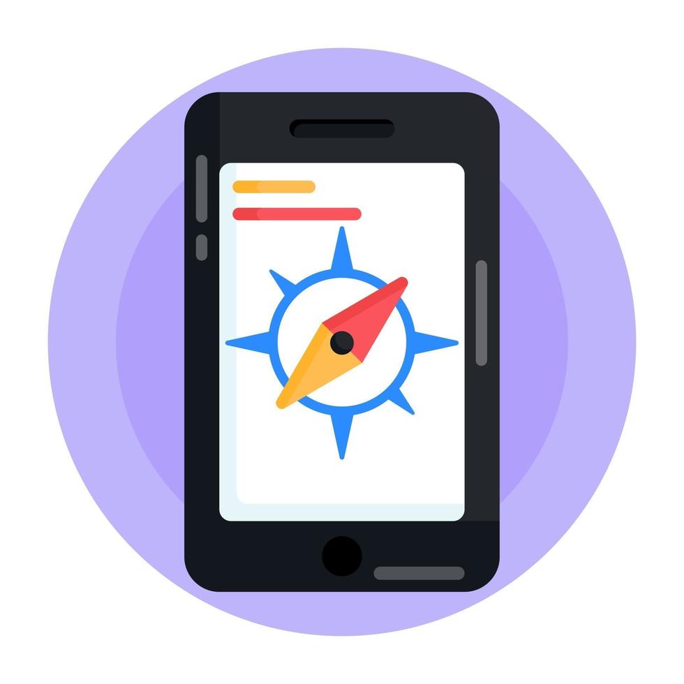 Compass and Navigation vector