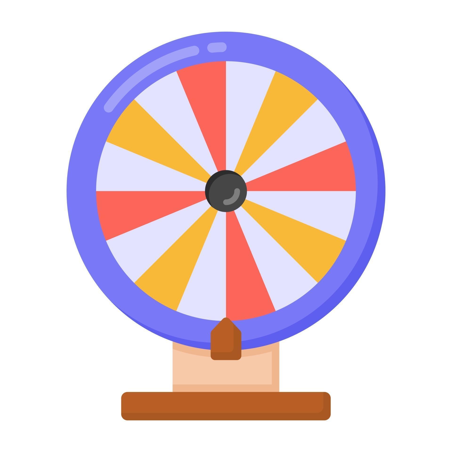Spin Wheel and Gambling 3011094 Vector Art at Vecteezy