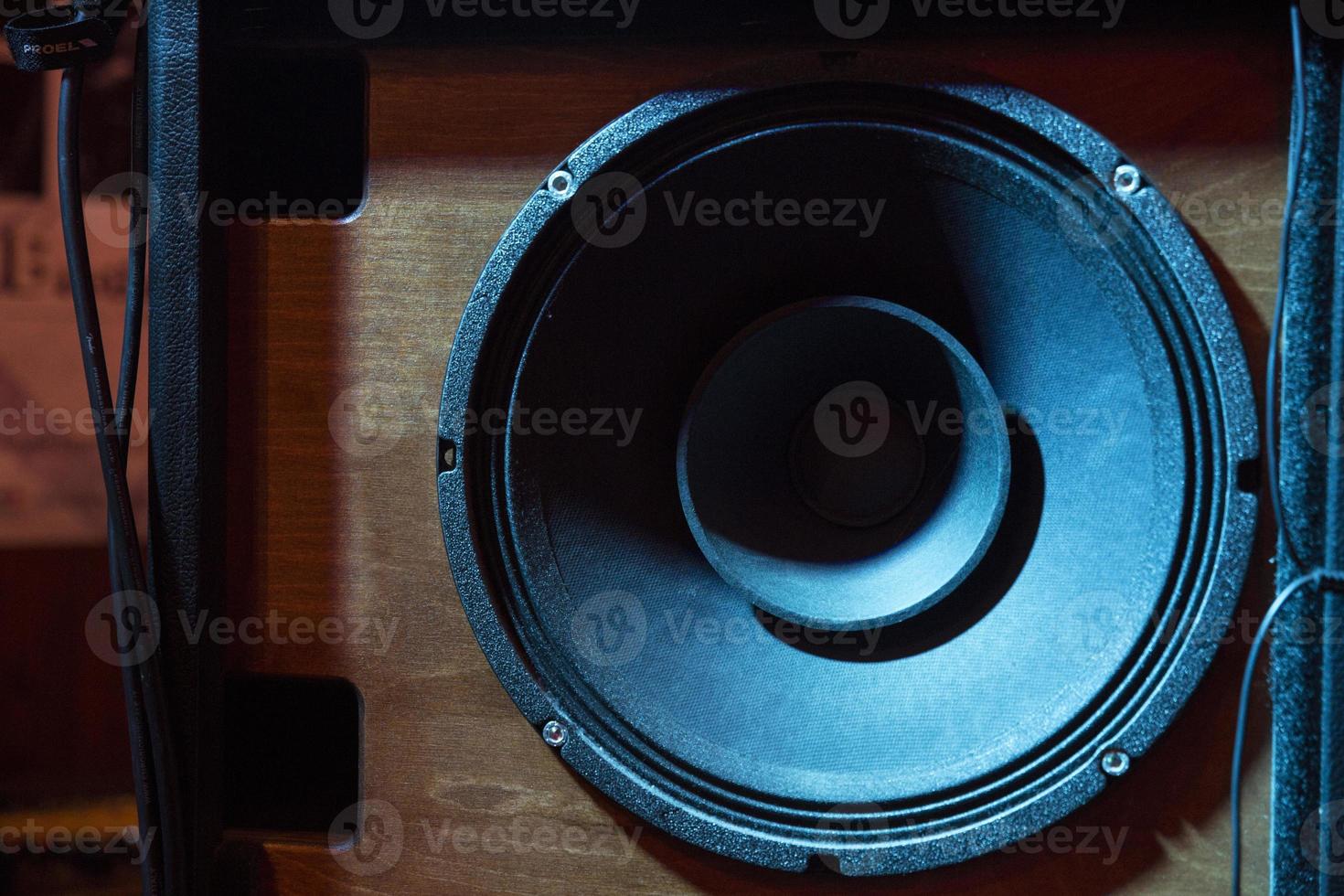 Audio speaker detail photo