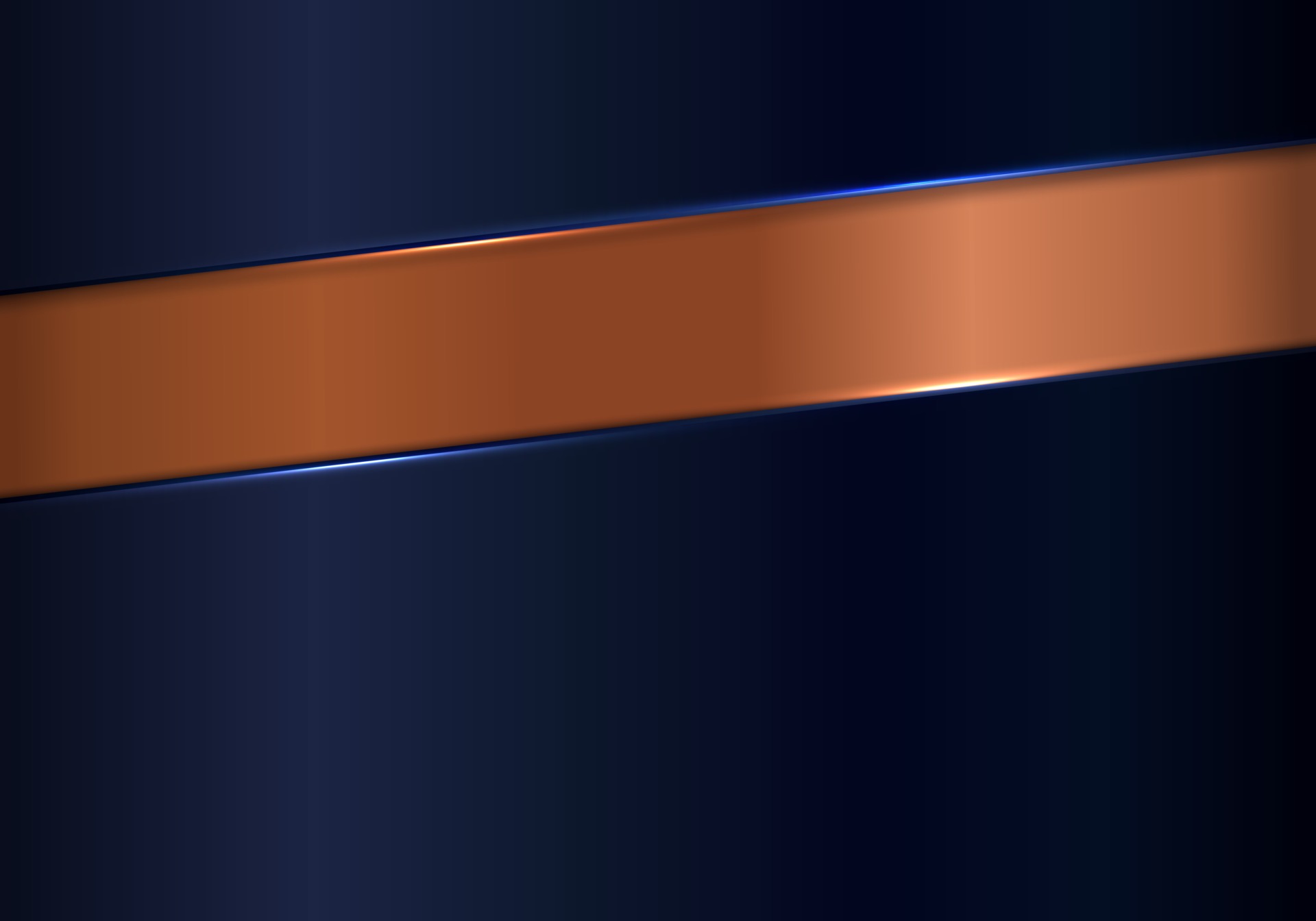 Abstract shiny blue and copper metallic backgroundd 3012622 Vector Art