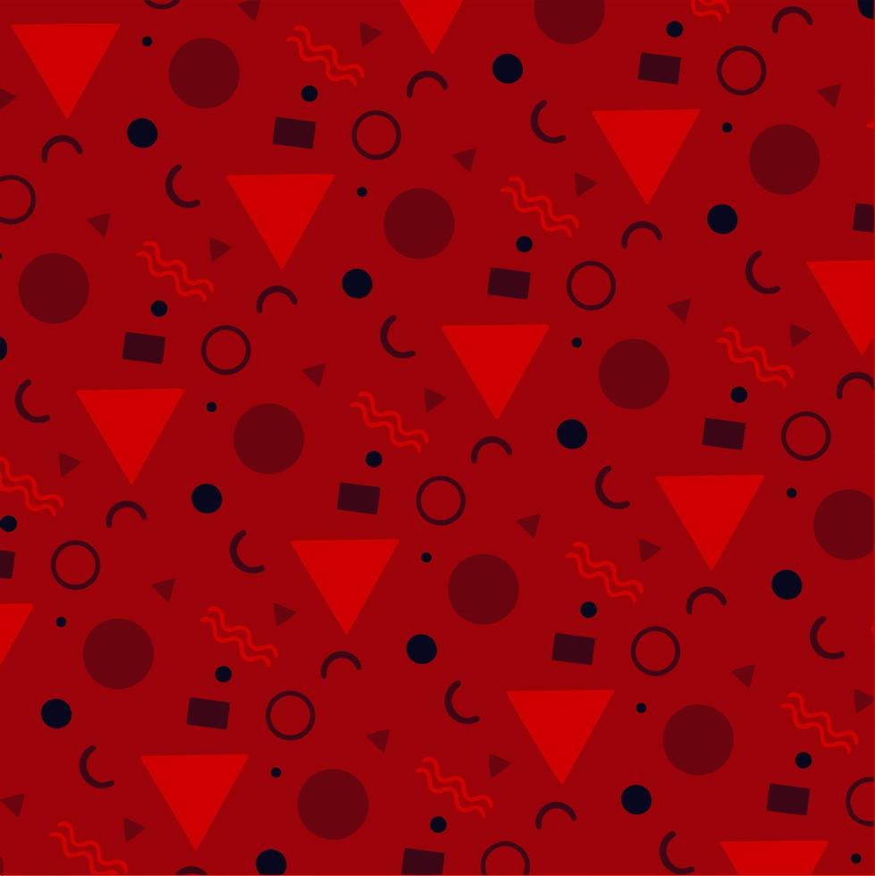MEMPHIS PATTERN, ABSTRACT MEMPHIS BACKGROUND FREE VECTOR