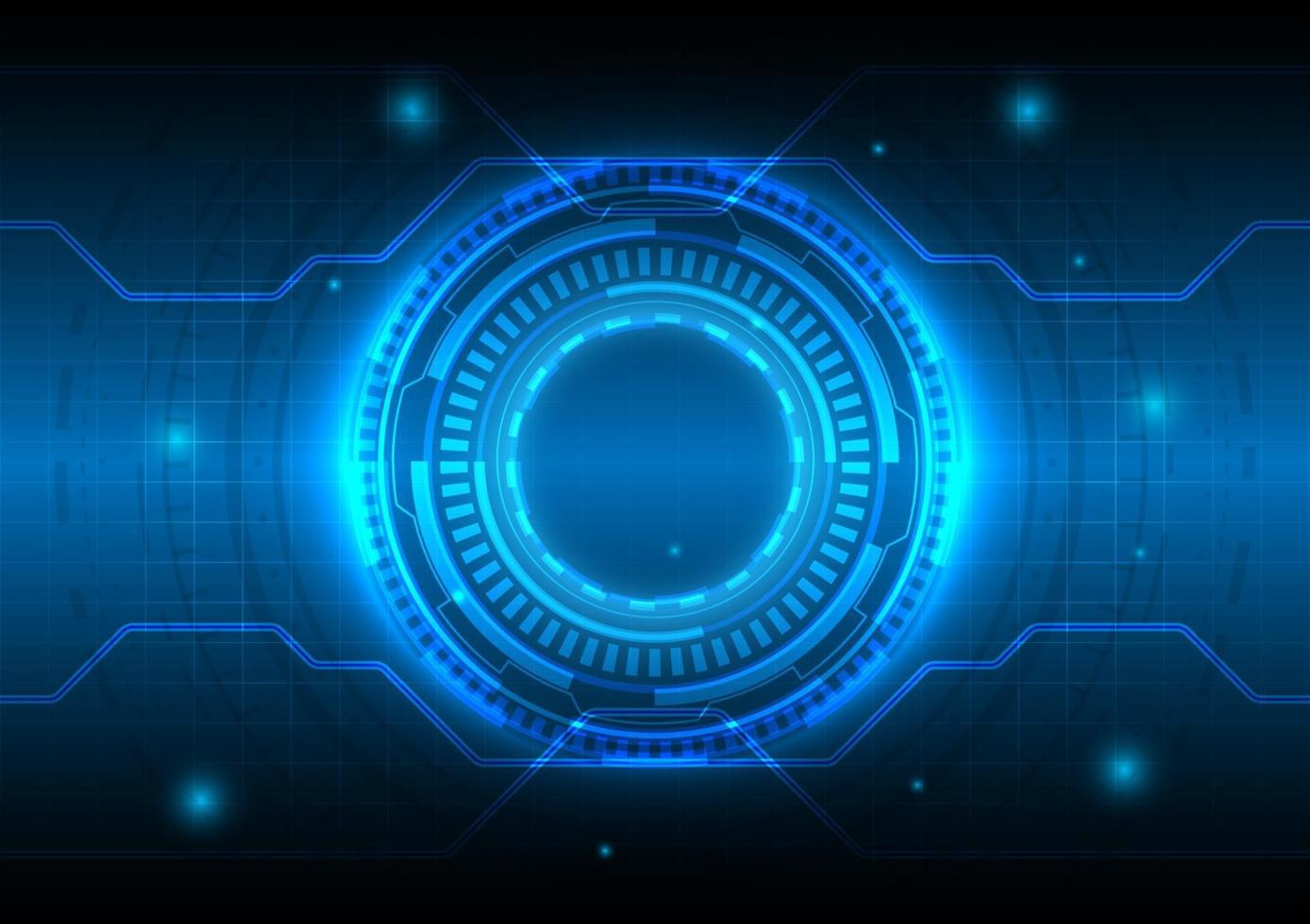 Element of computer data. Abstract hi-tech background vector