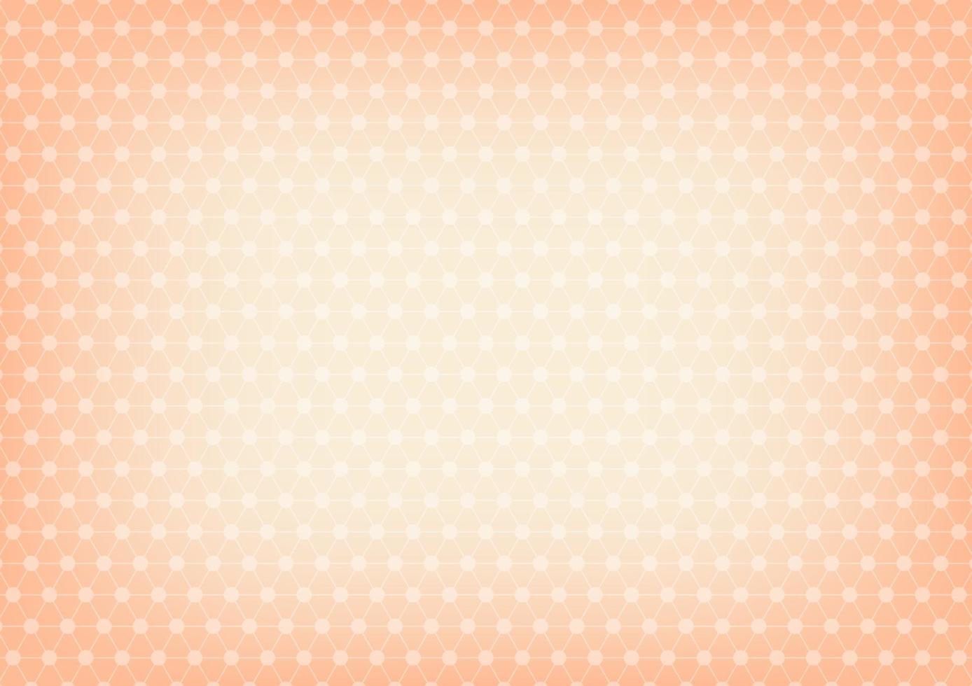 Abstract hexagon background. dots and lines connection vector