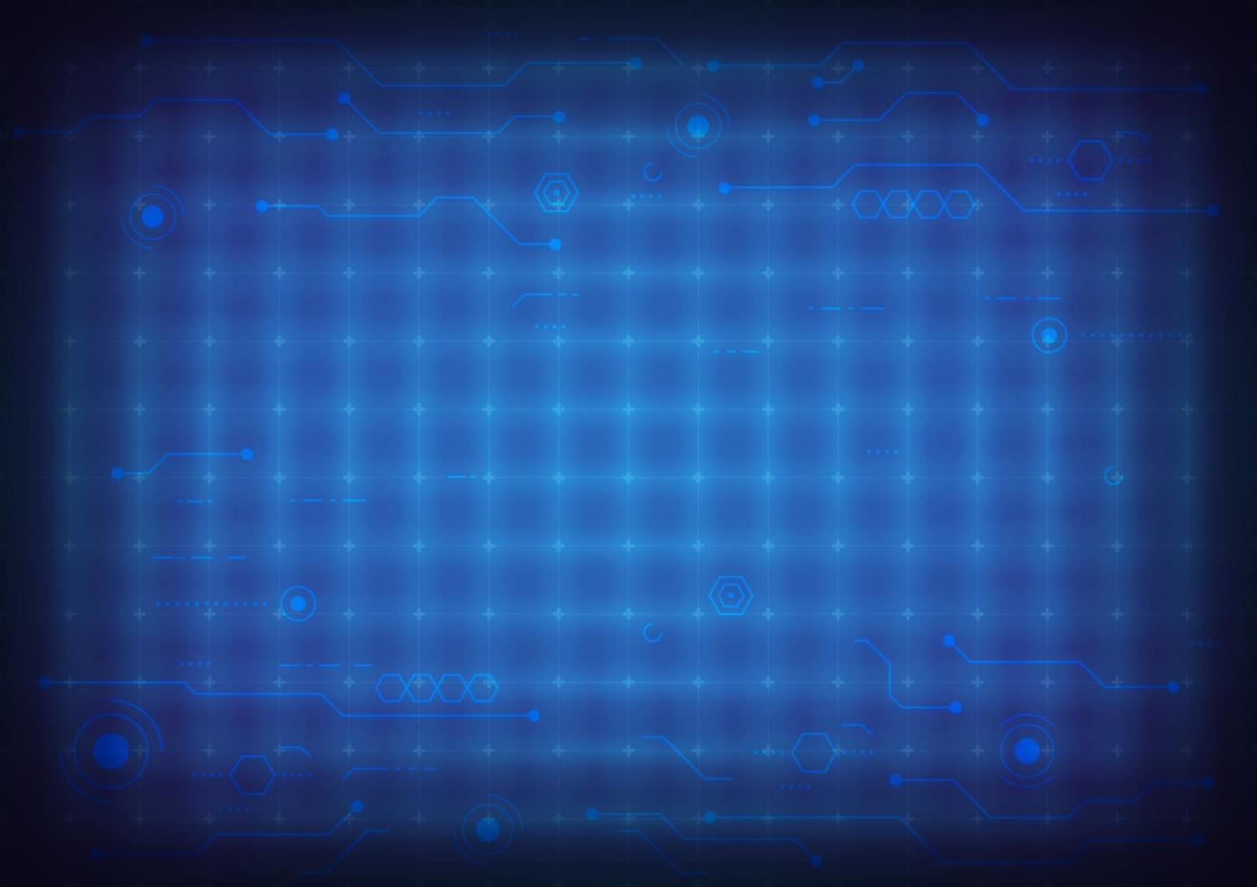 Abstract hi-tech background. Virtual reality high technology vector