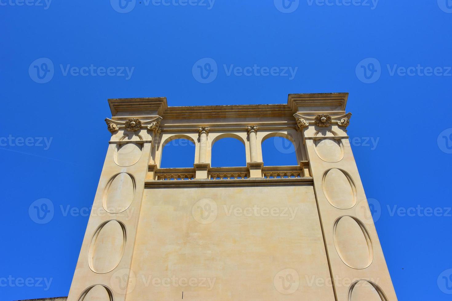 Italy, Lecce, city with Baroque architecture and churches and archaeological remains. photo