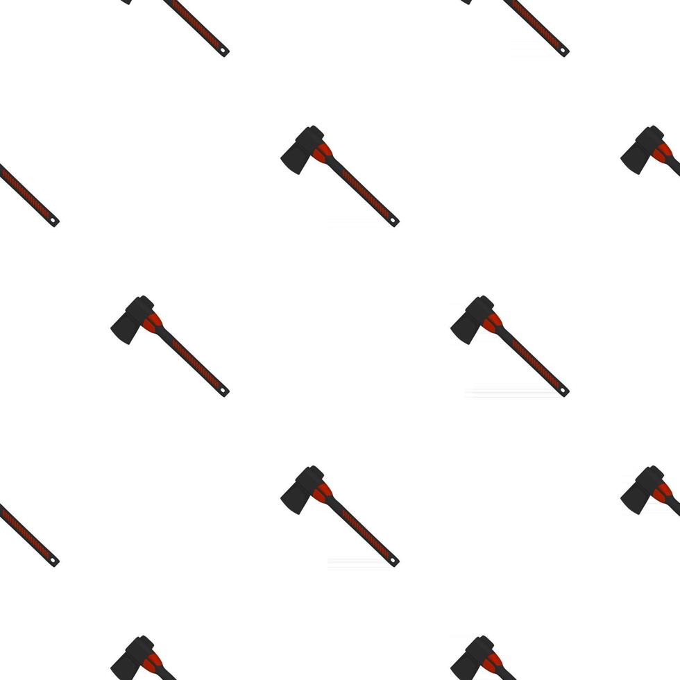 Illustration on theme pattern steel axes with wooden handle vector