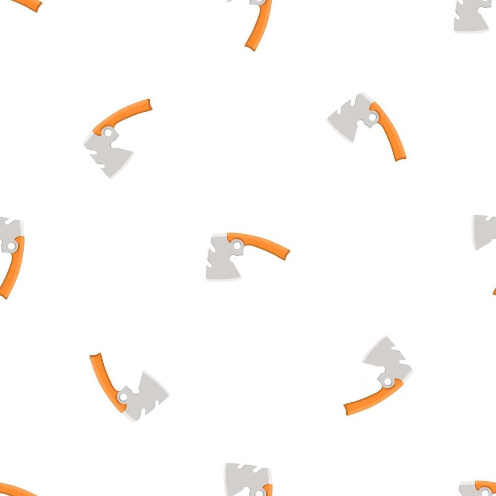 Illustration on theme pattern steel axes with wooden handle vector