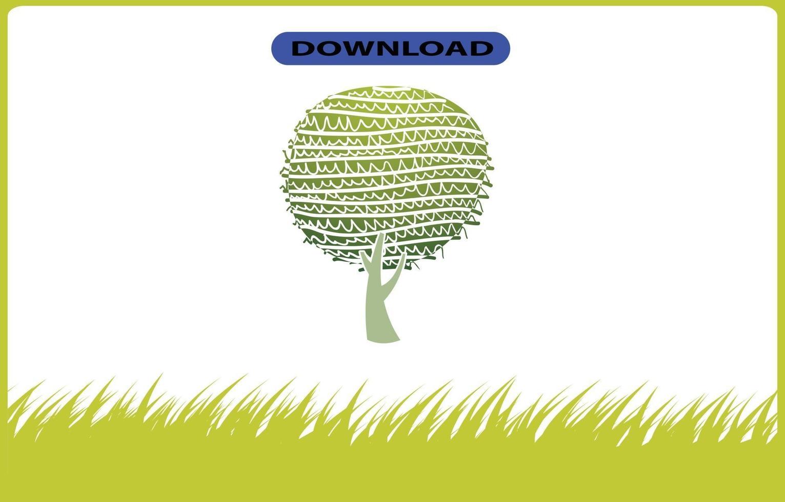 tree or leaf icon high resolution vector