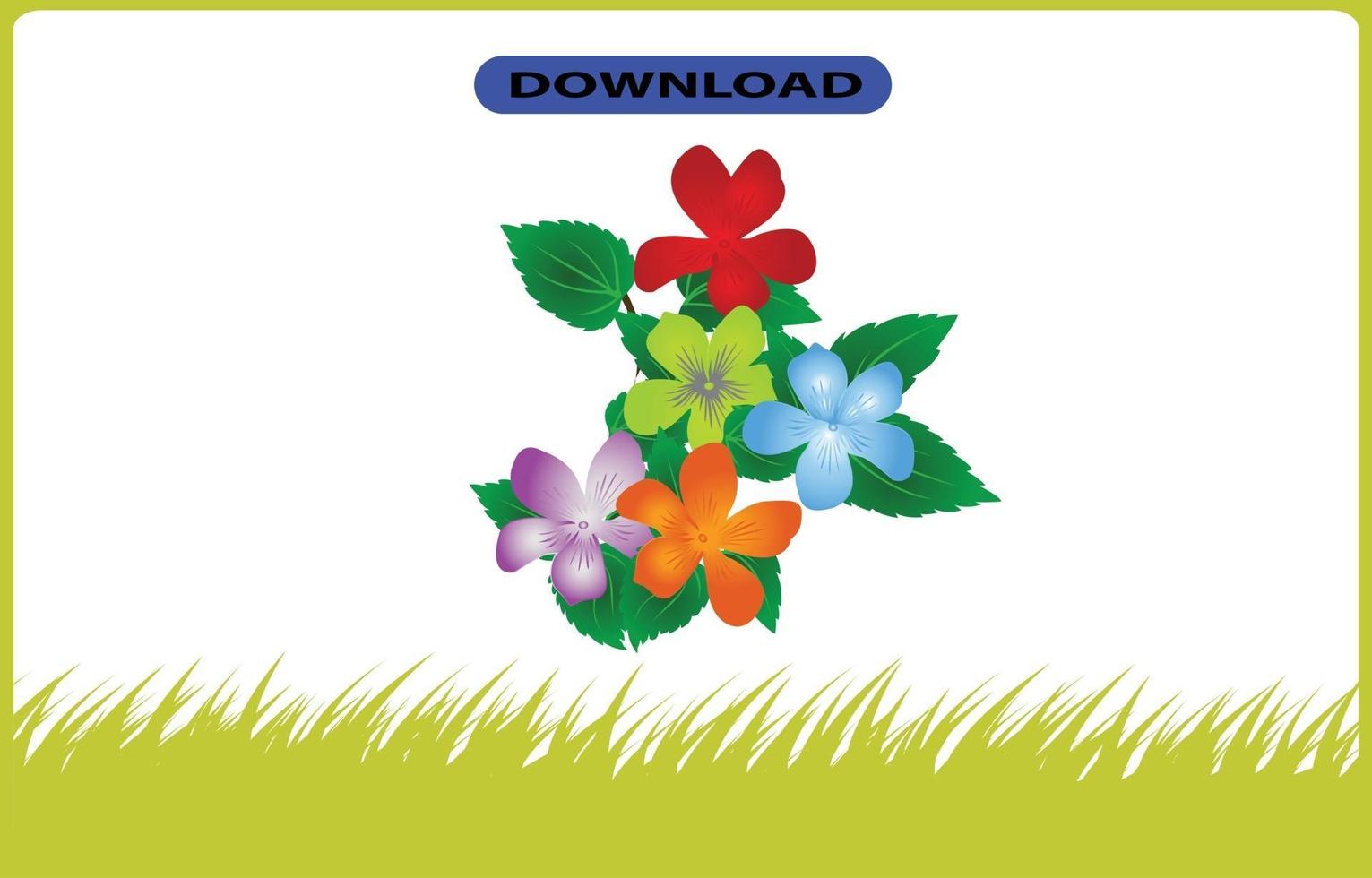 icono de flor o logotipo de alta resolución vector