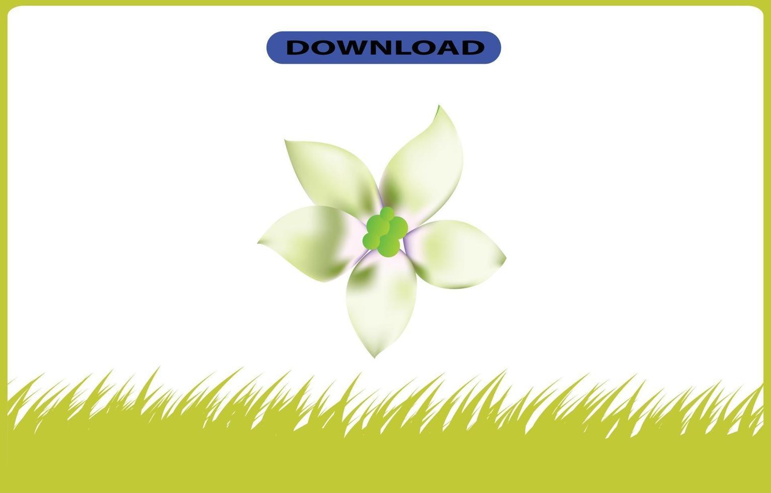 flower icon or logo high resolution vector