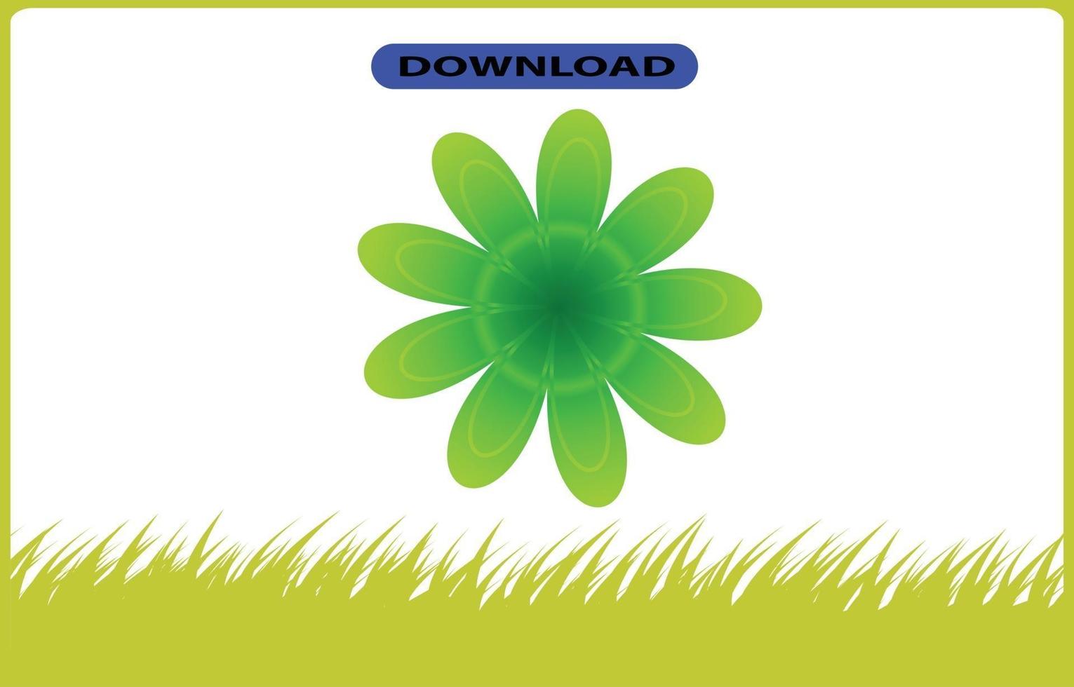 flower icon or logo high resolution vector