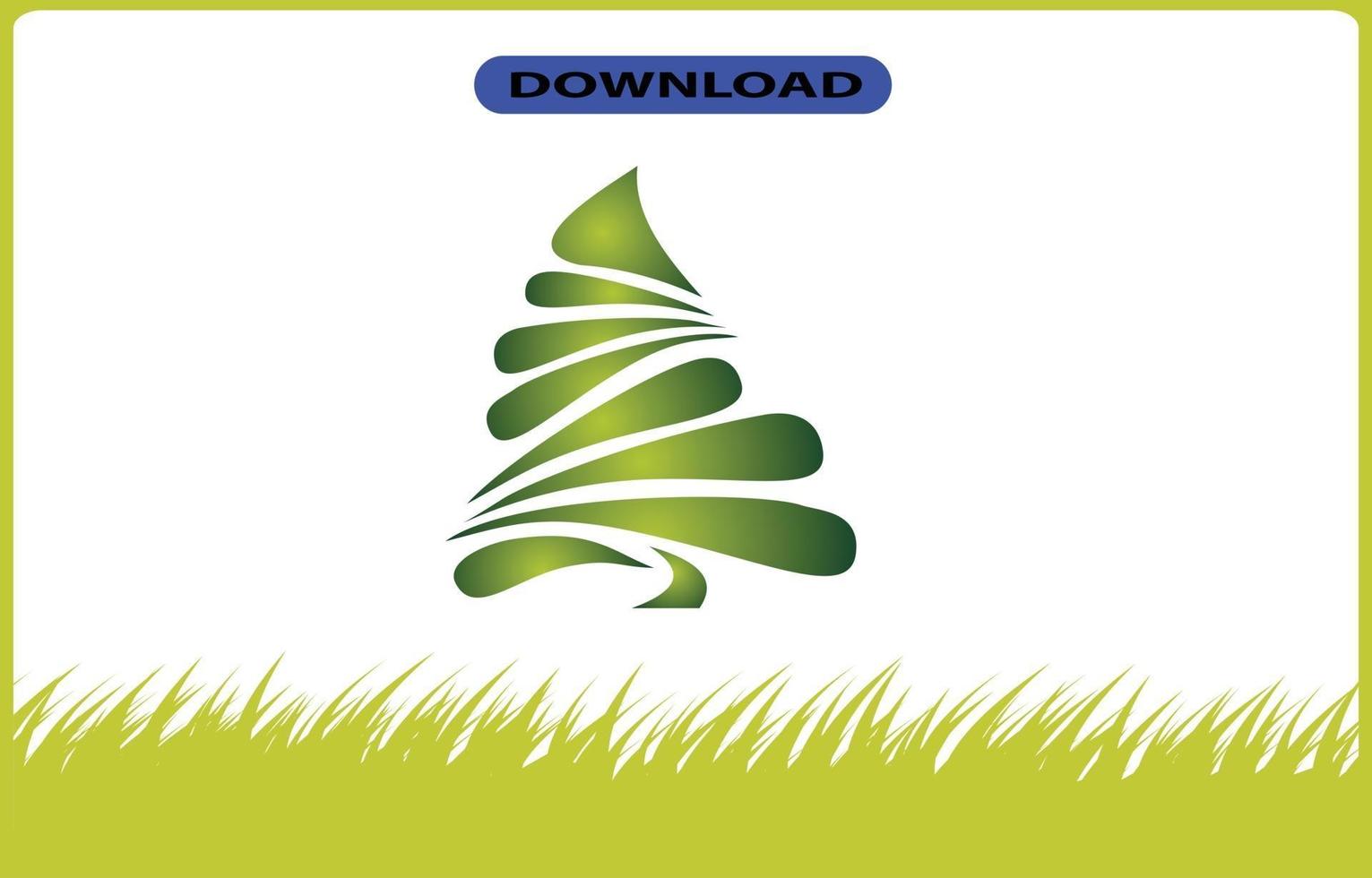 tree or leaf icon high resolution vector