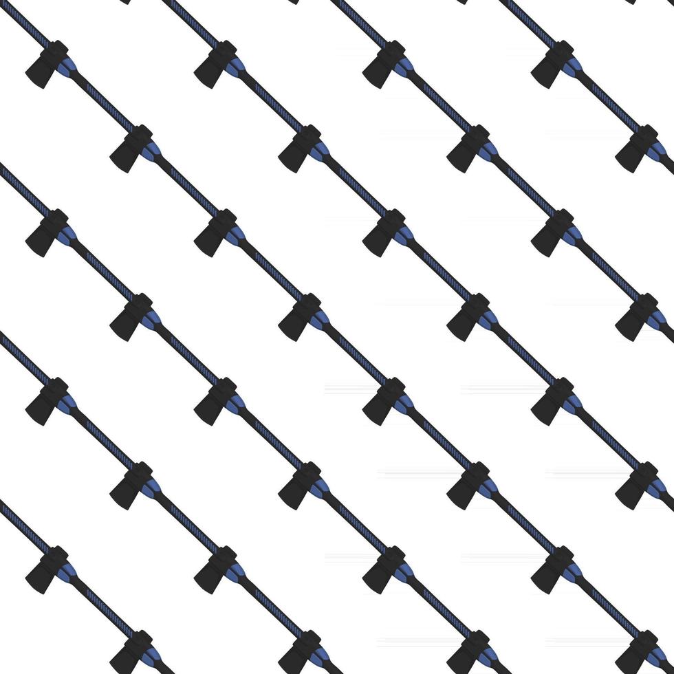 Illustration on theme pattern steel axes with wooden handle vector