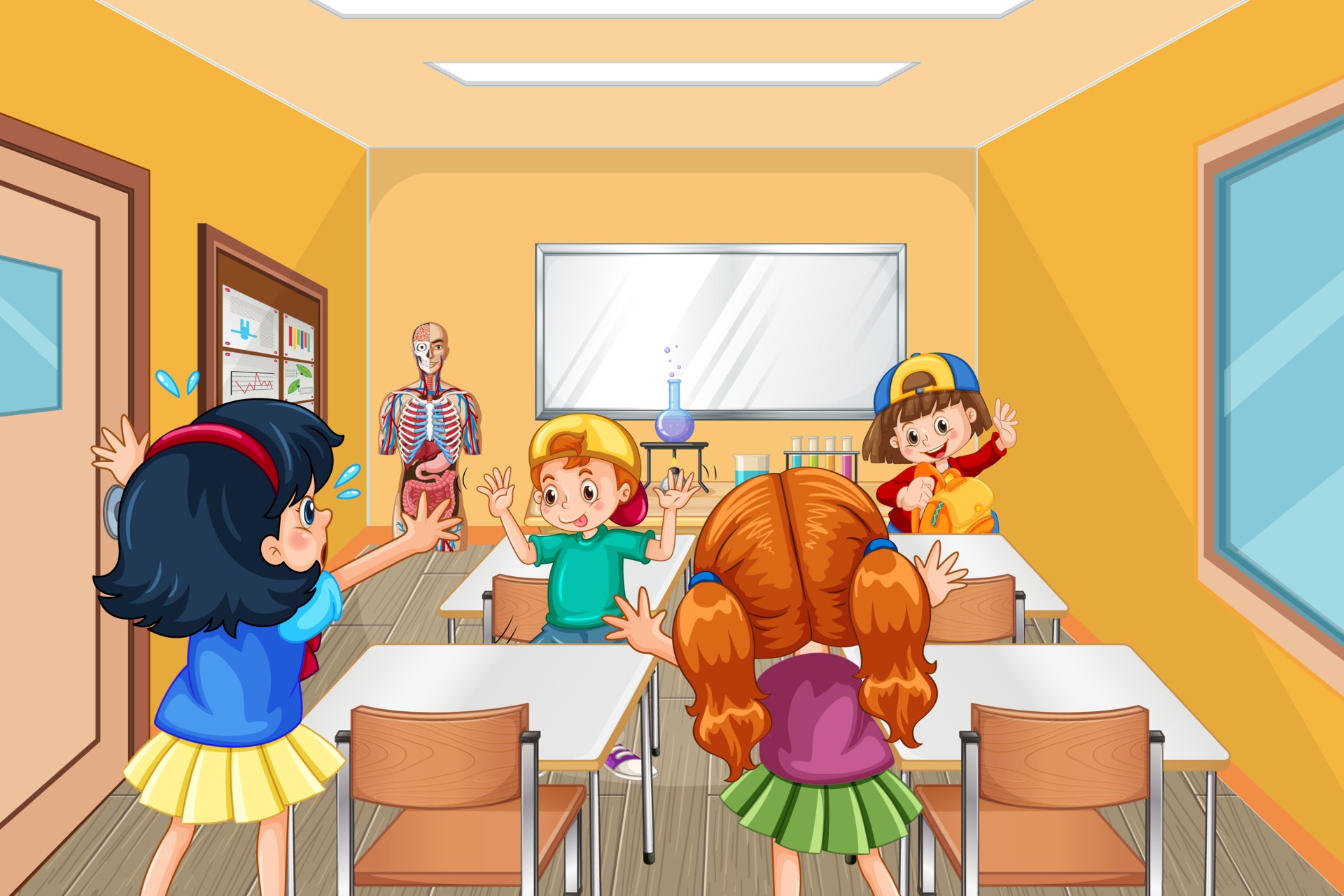 Break Time At School