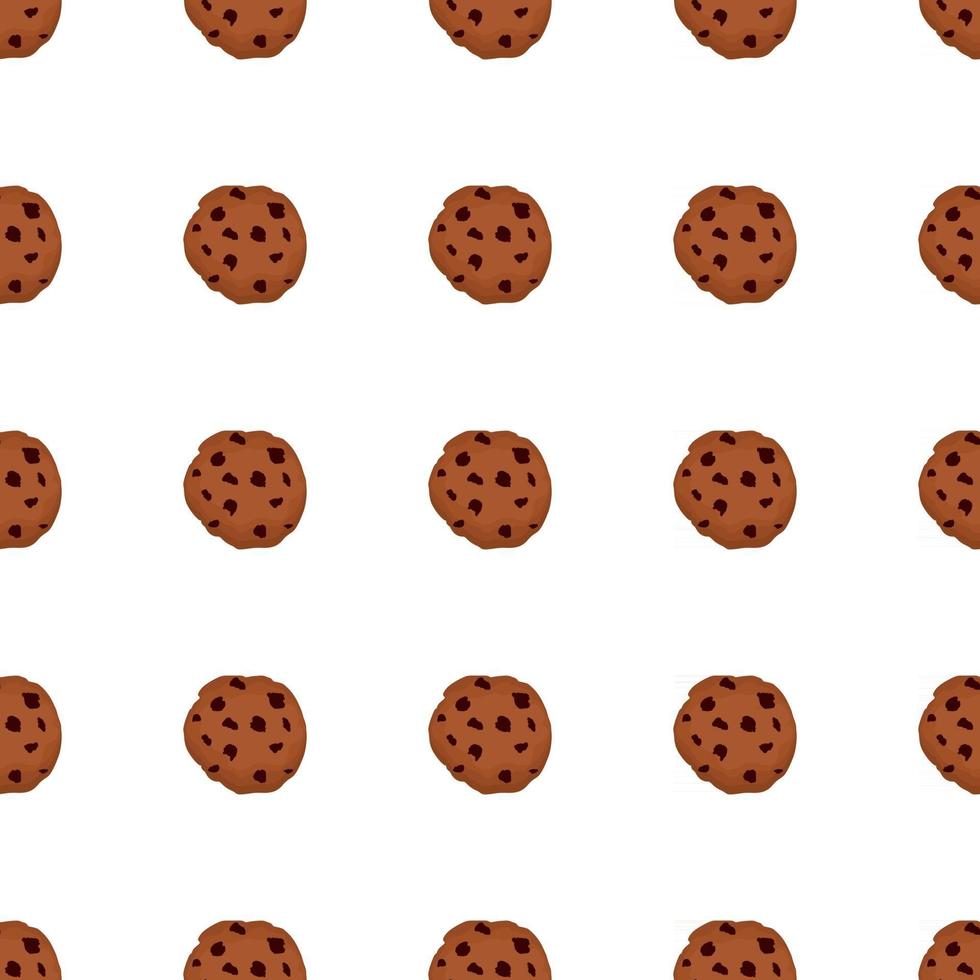 juego grande de galletas idénticas, juego de galletas de colores vector