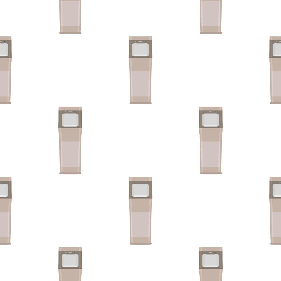 Seamless of many identical sanitizer in soap dispenser vector