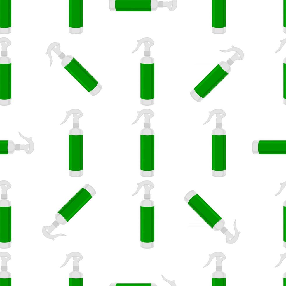 Seamless of many identical sanitizer in soap dispenser vector