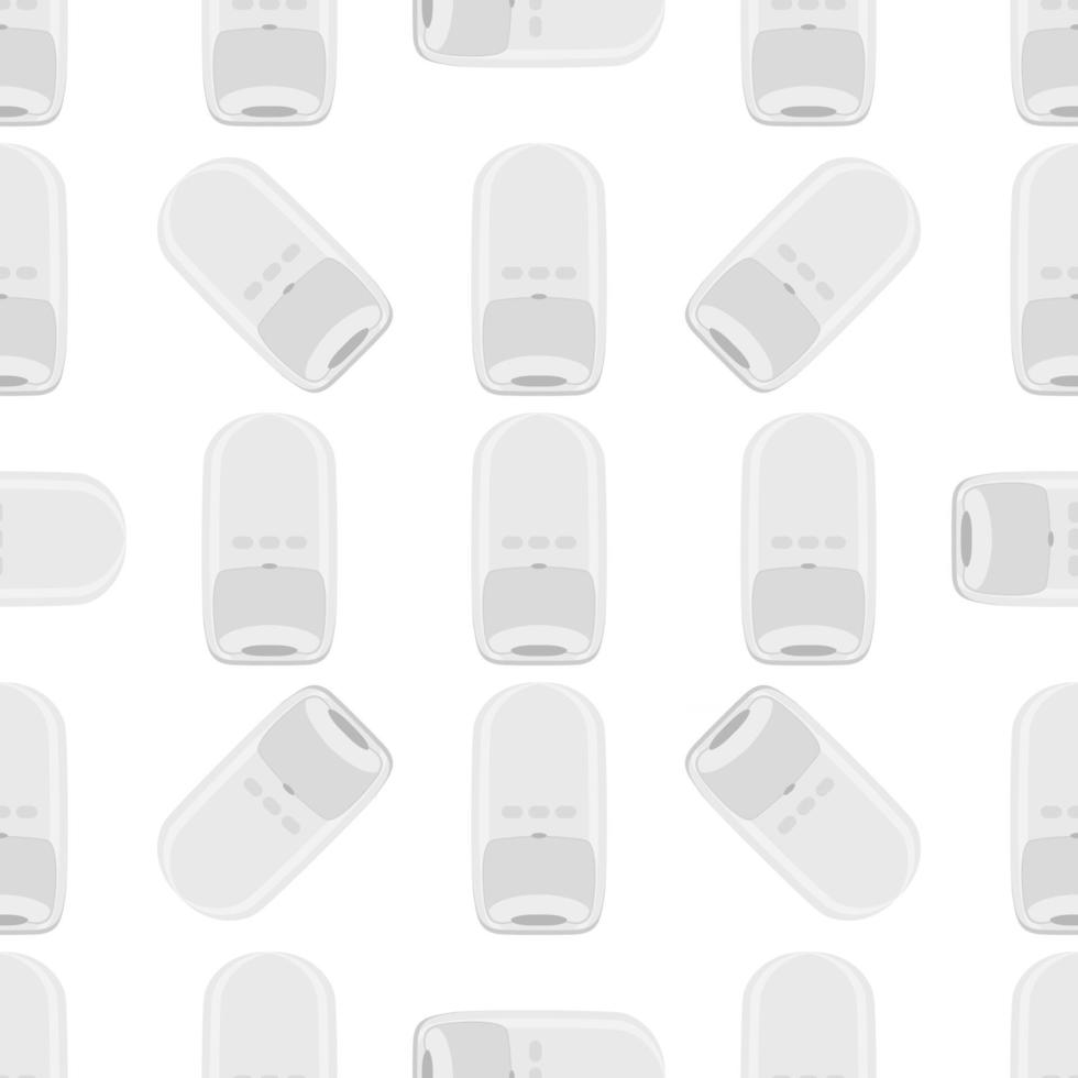 Seamless of many identical sanitizer in soap dispenser vector