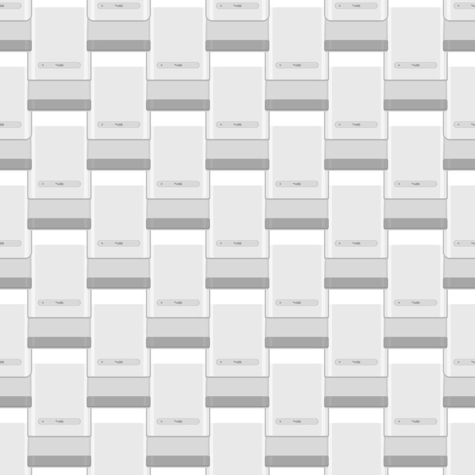 Seamless of many identical sanitizer in soap dispenser vector