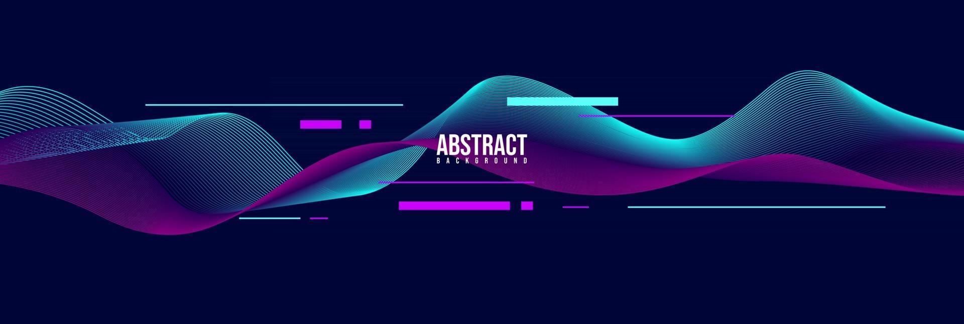 abstract movement  line shape, gradient color. vector design template