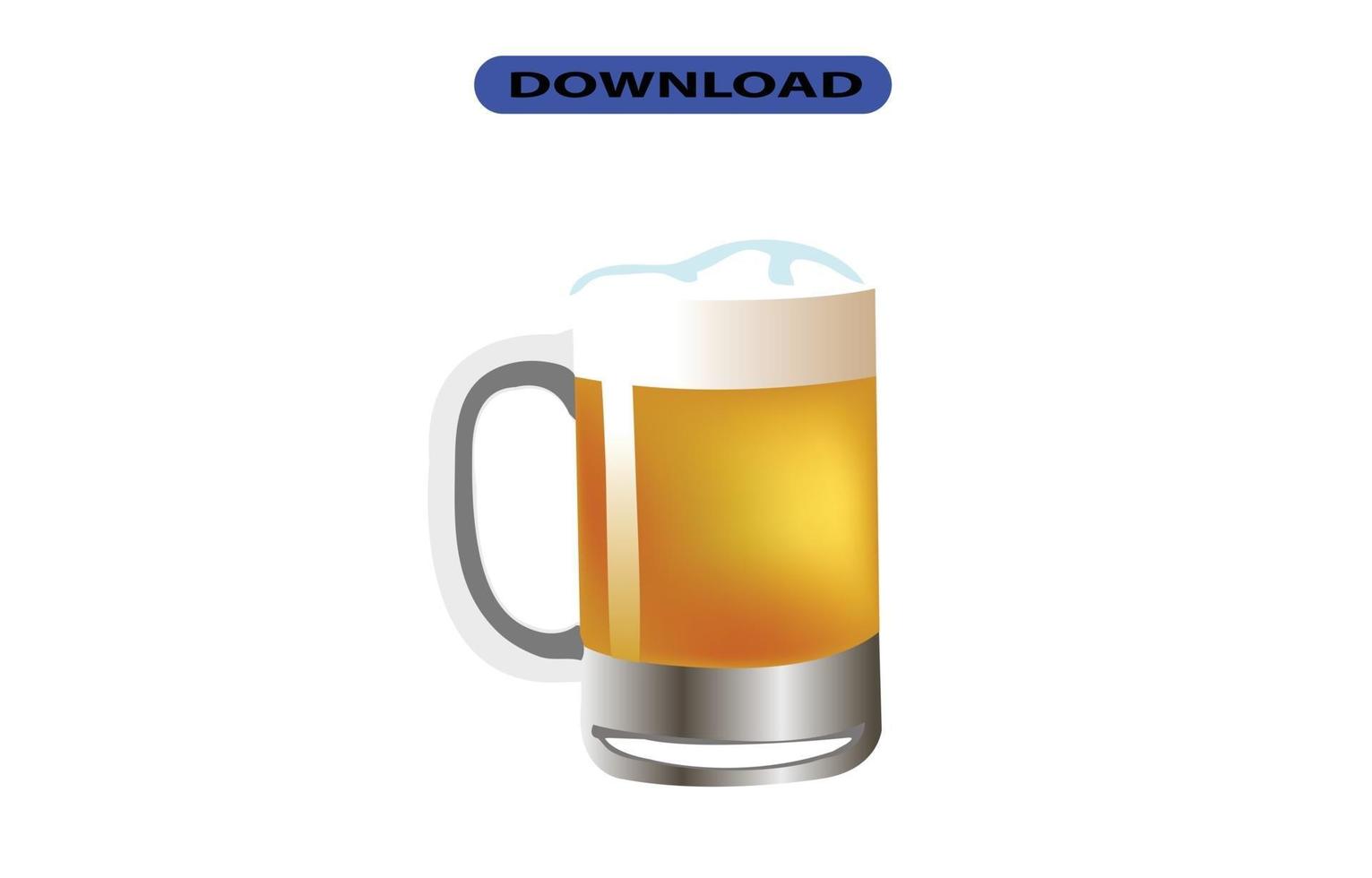 beer icon or logo for business and high size website website vector