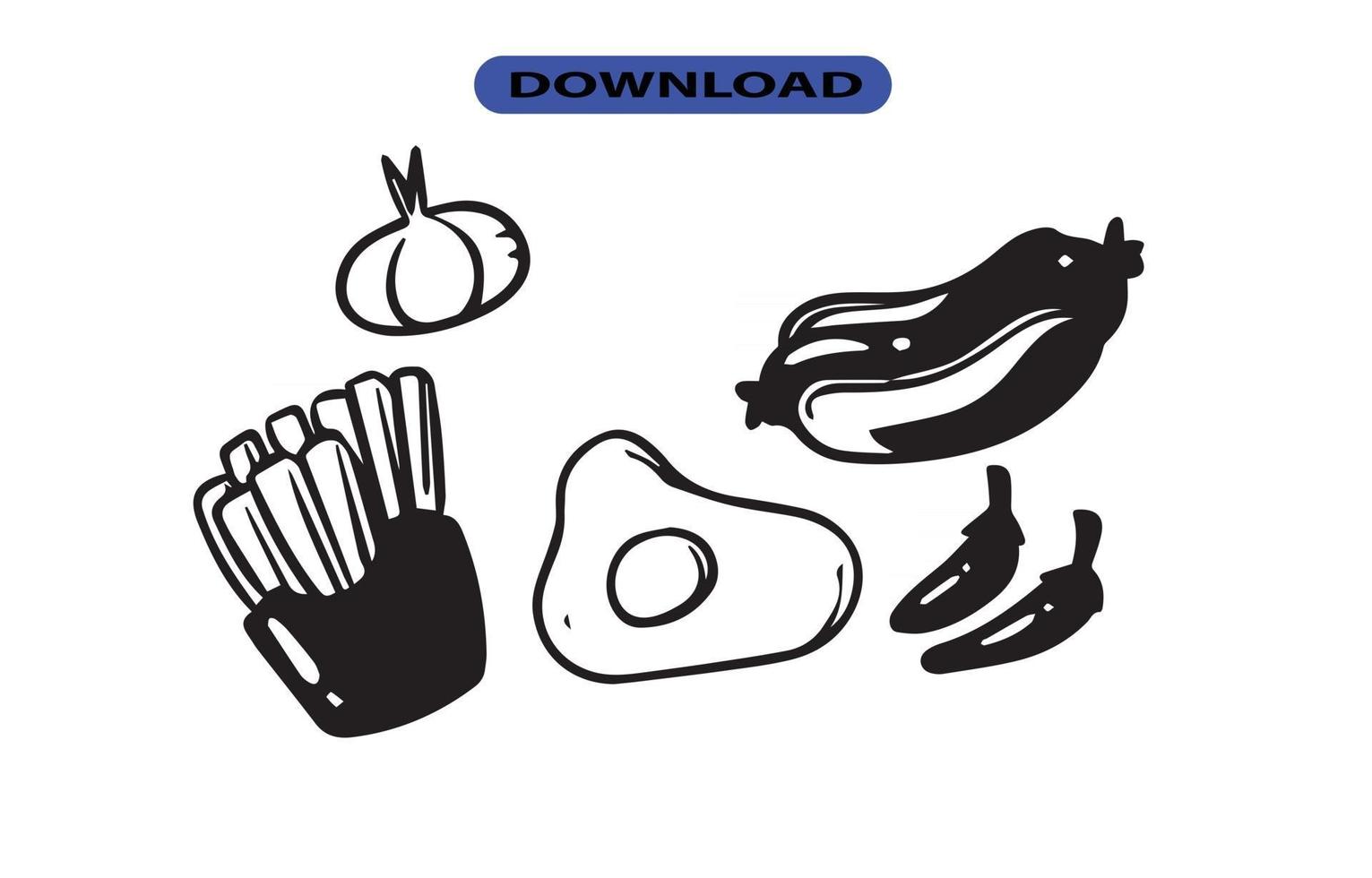 fast food icon or logo high resolution vector