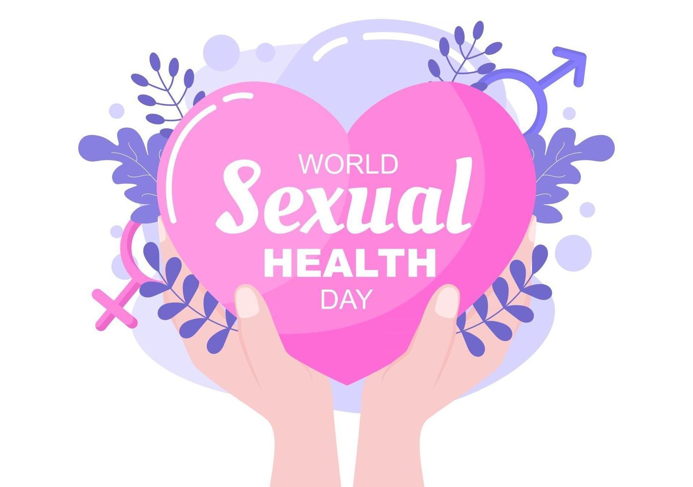 World Sexual Day Background Illustration vector