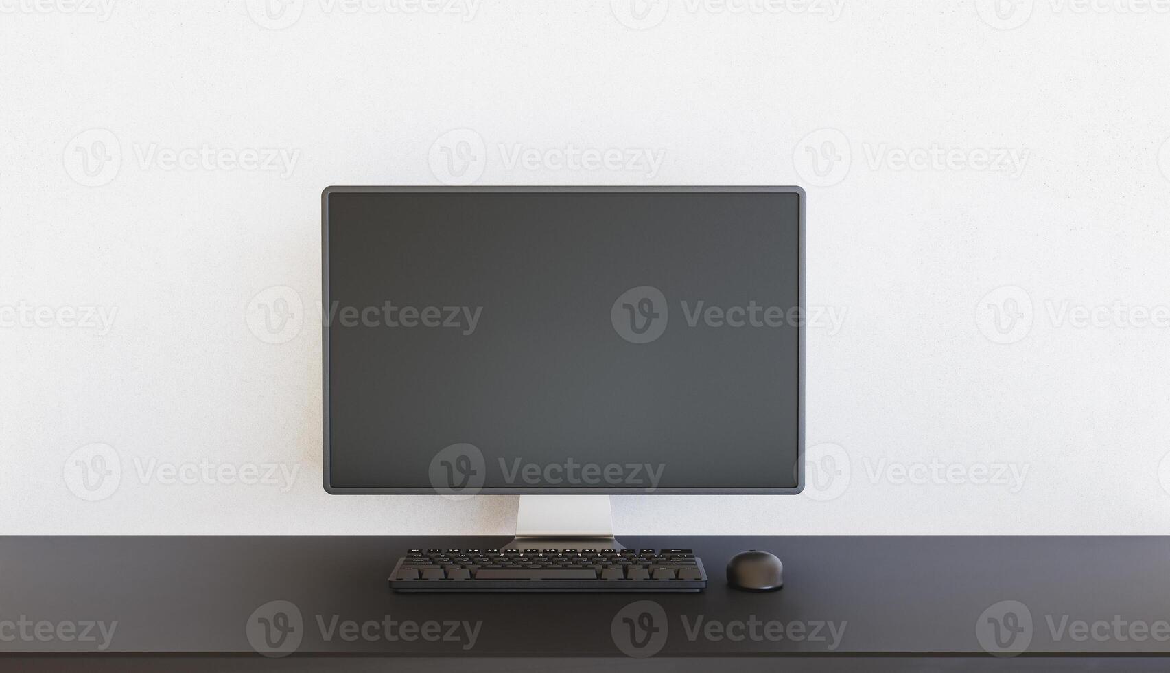 pc monitor mockup photo