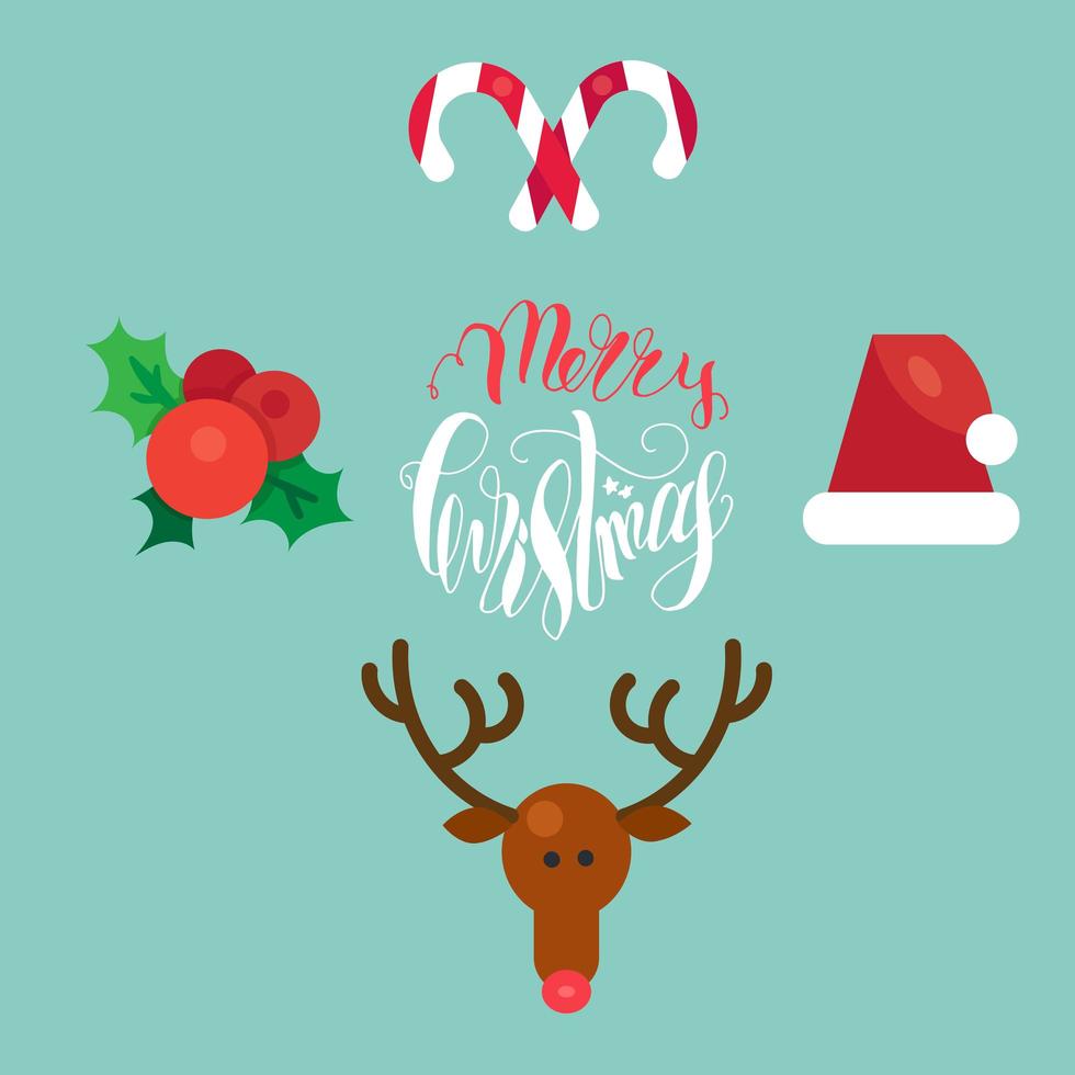 Merry Christmas and Happy New Year 3016482 Vector Art at Vecteezy