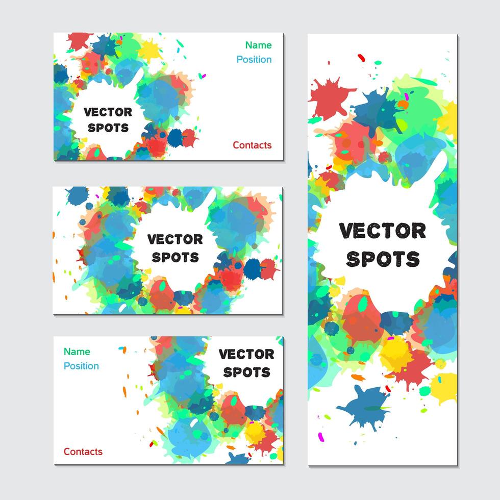 Art business card vector