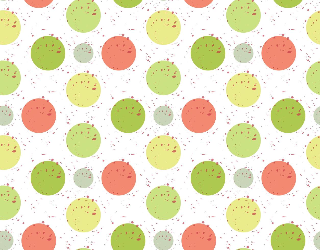 Grunge colorful geometric seamless pattern vector