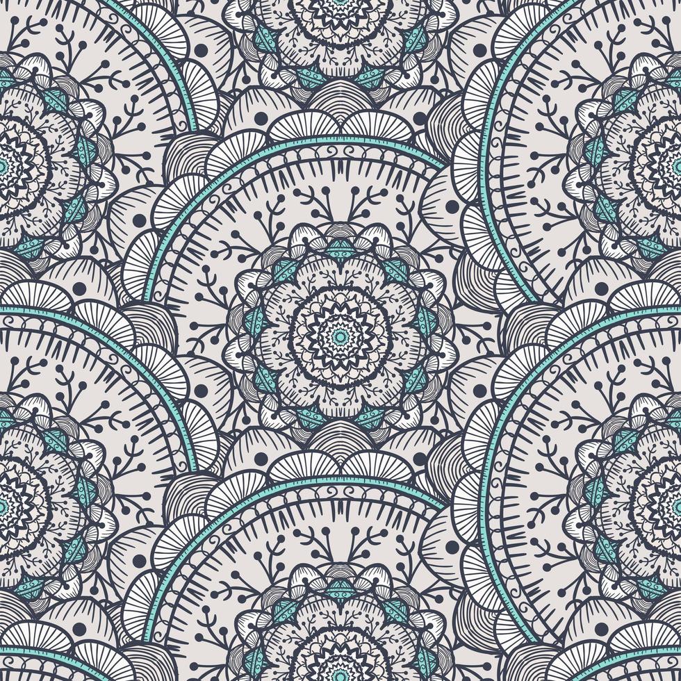 Mandala Seamless Pattern vector