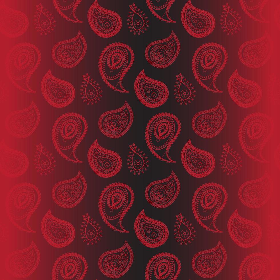 Seamless indian pattern vector