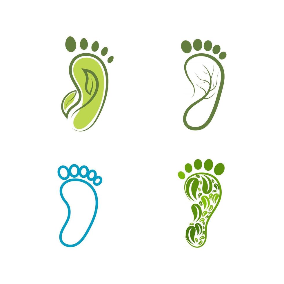 foot Care Logo Template vector icon illustration