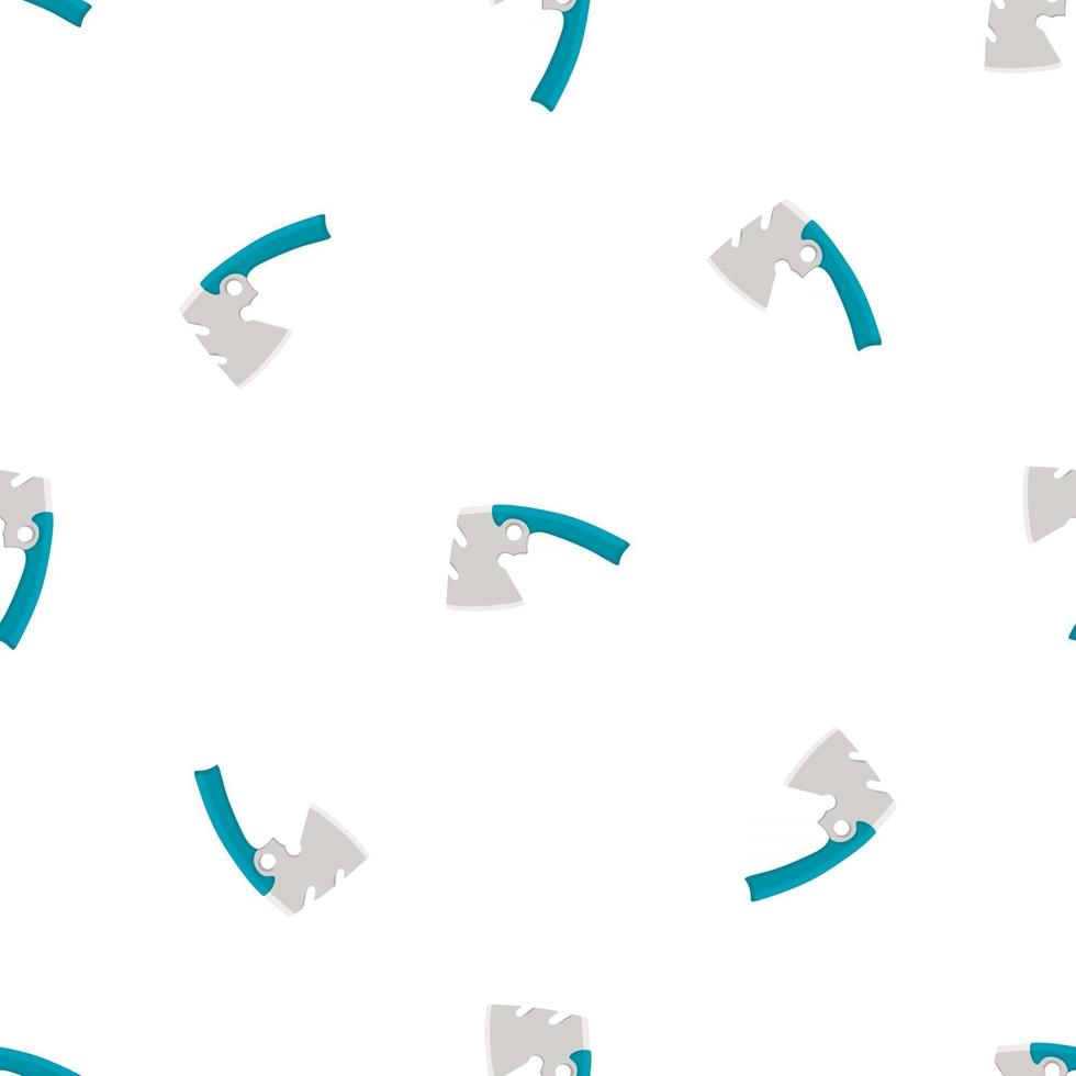 Illustration on theme pattern steel axes with wooden handle vector